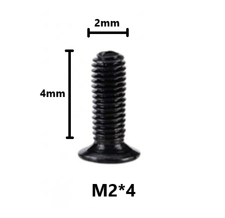 Болт M2 x 4.0 мм (10 шт)